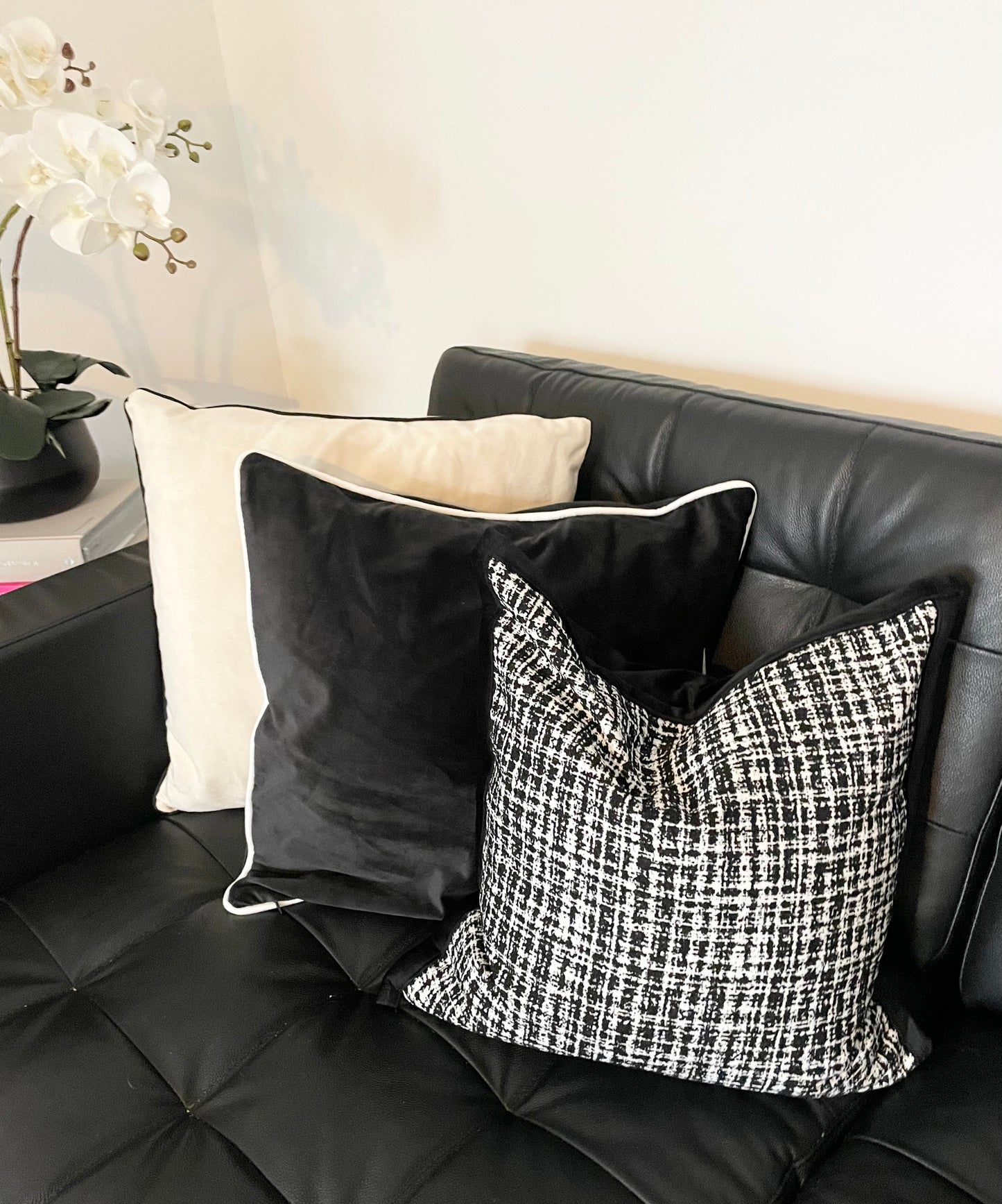 The Coco Tweed Cushion