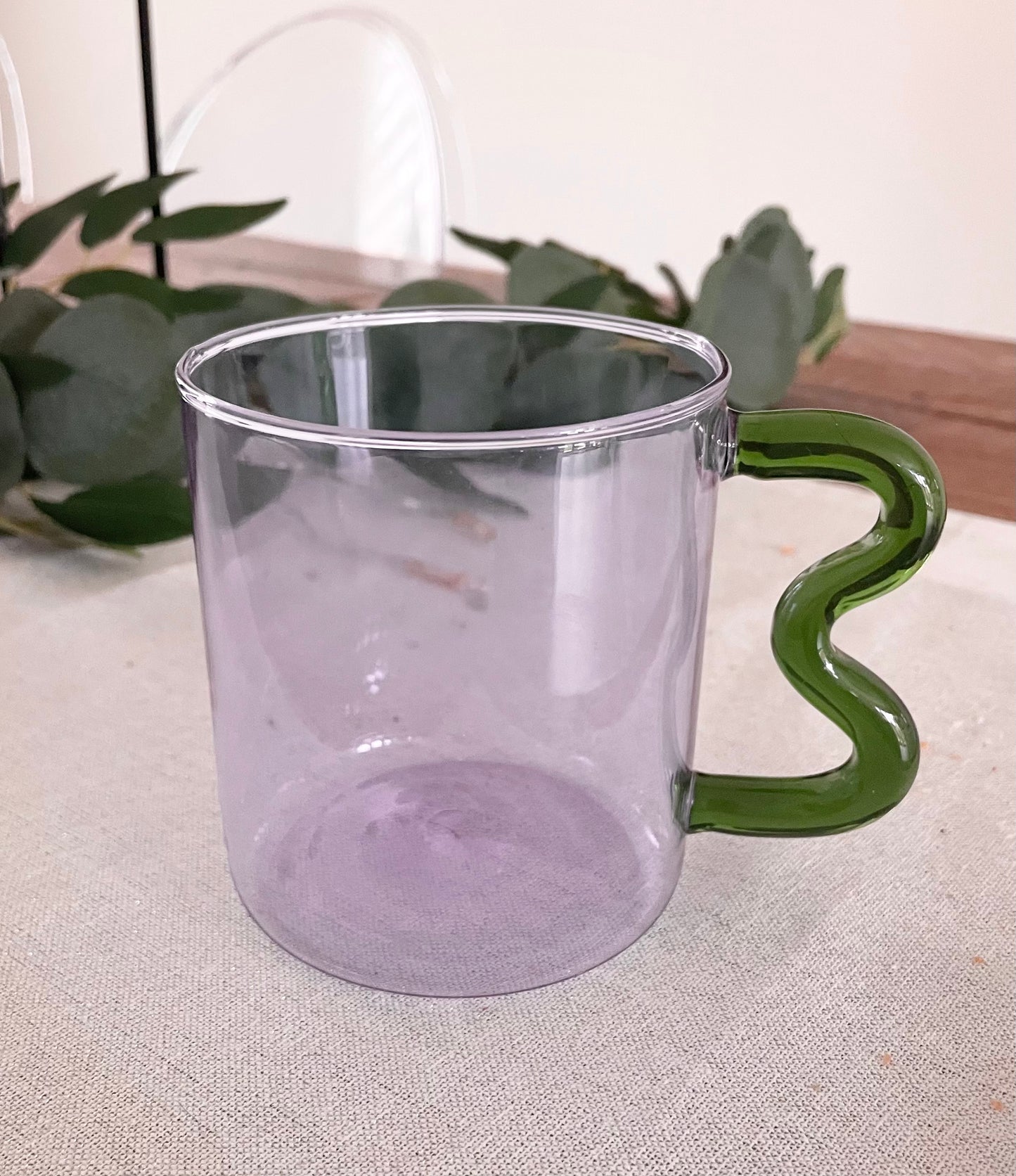 The Nero Lilac Glass Retro Cup / Mug