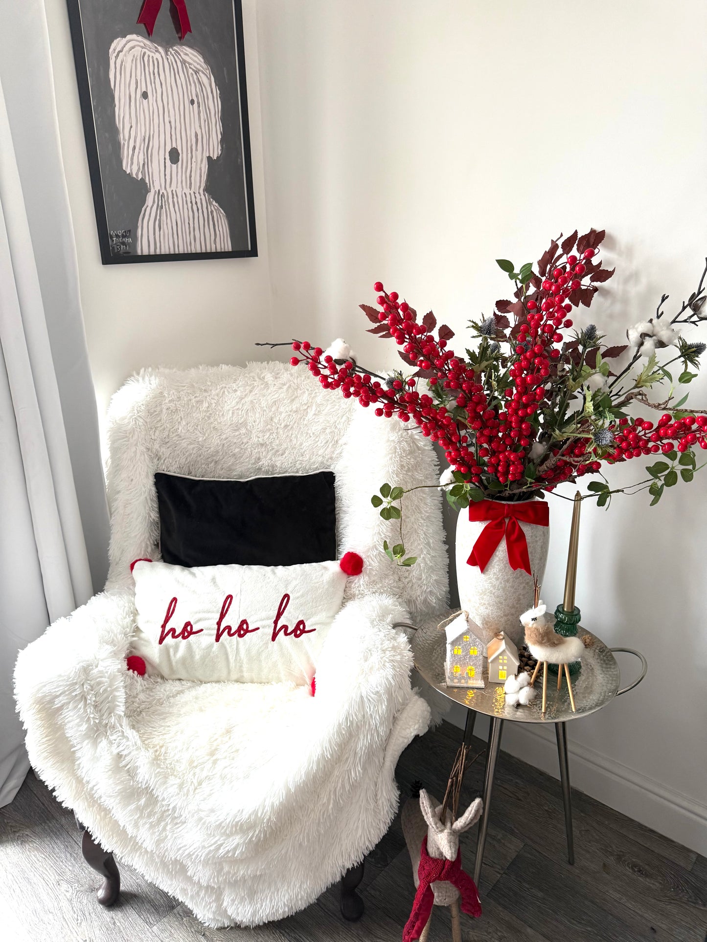 Ho Ho Ho Christmas Soft Cushion