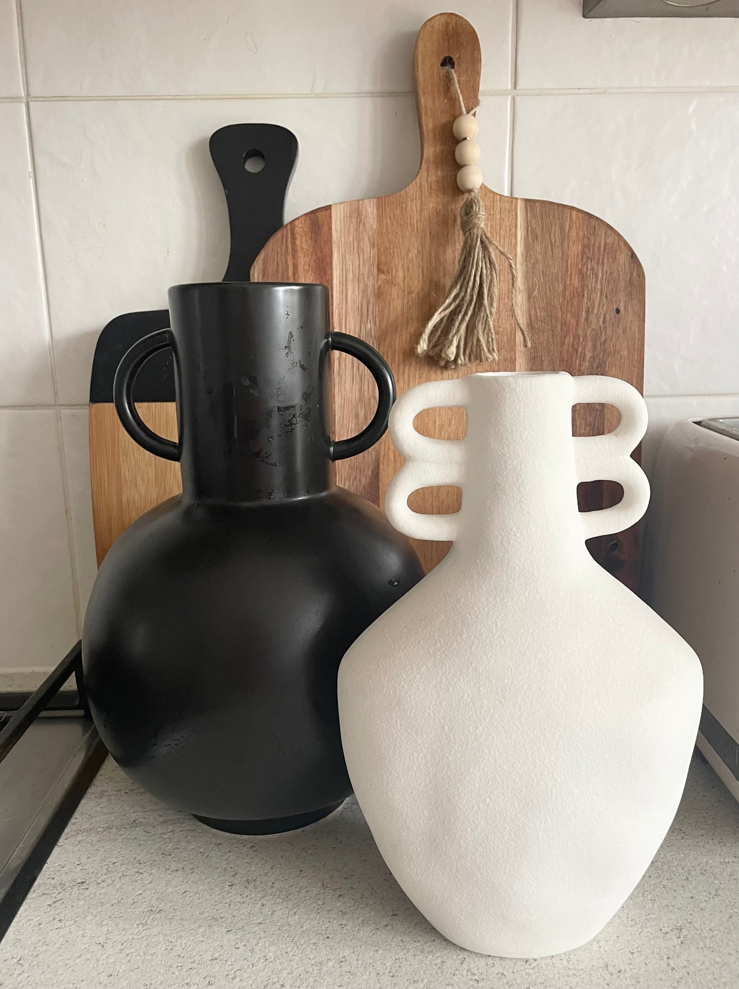 The Maneeka Black Vase