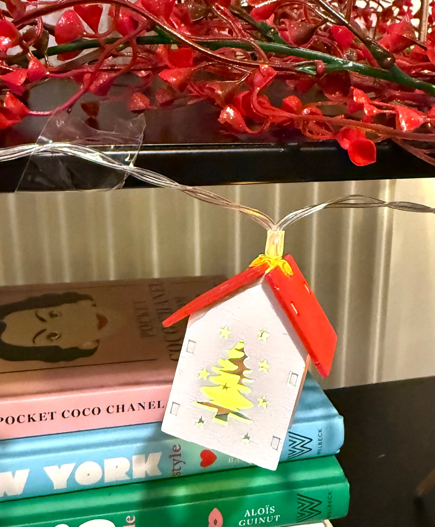 Christmas House LED Garland