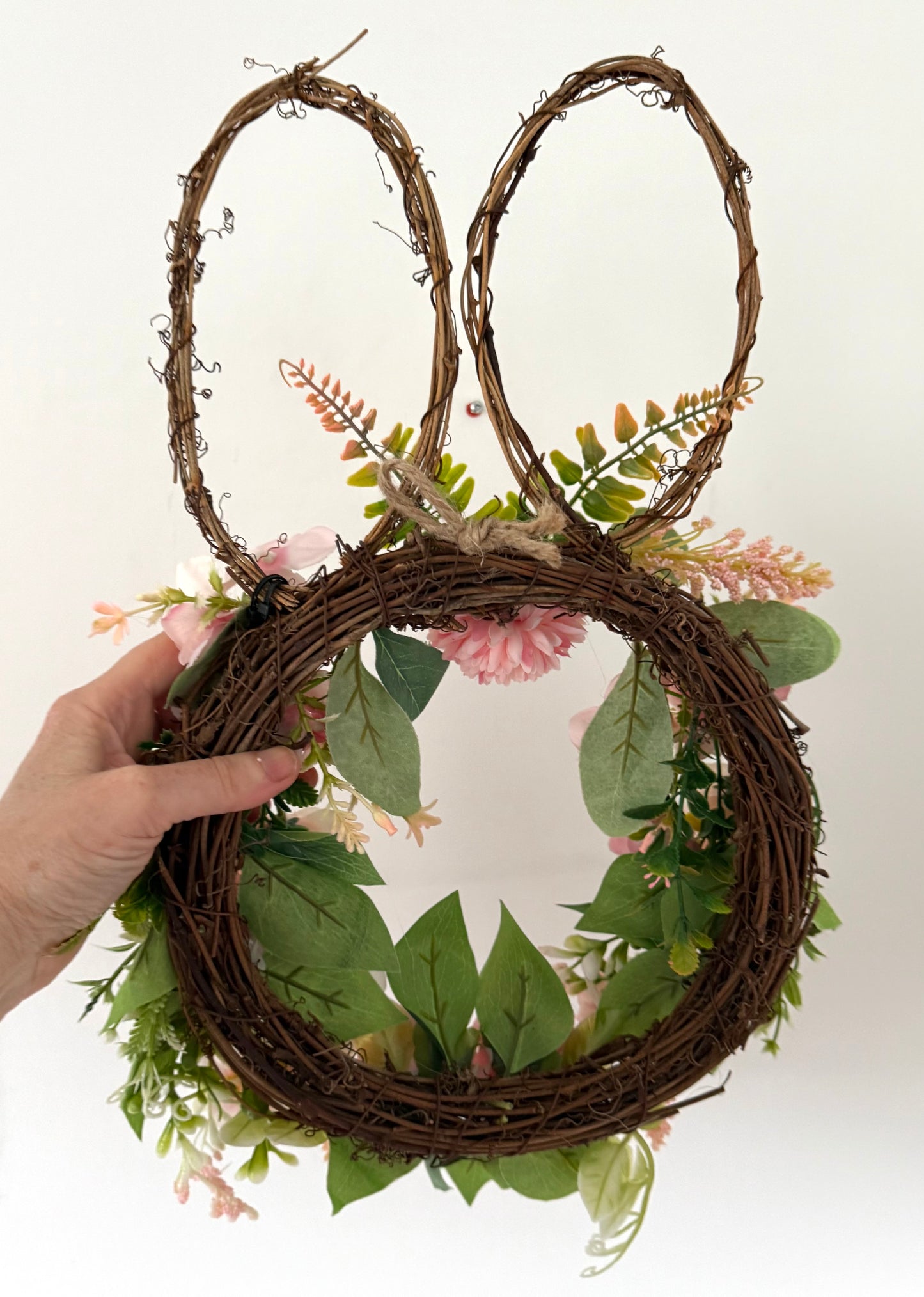 Bunny Artificial Door Wreath