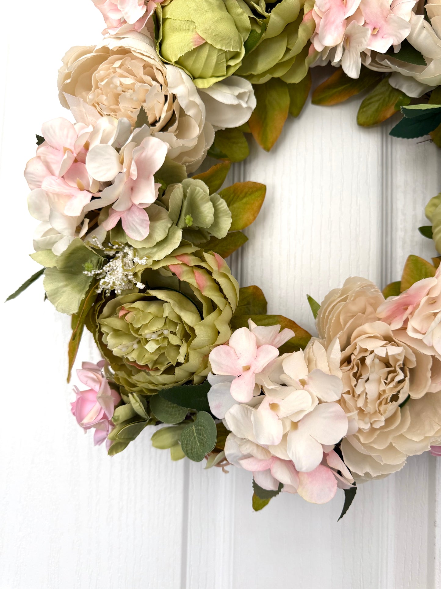 The MayFair Peony Door Wreath