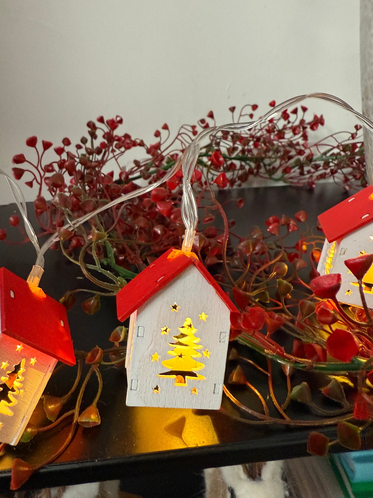 Christmas House LED Garland