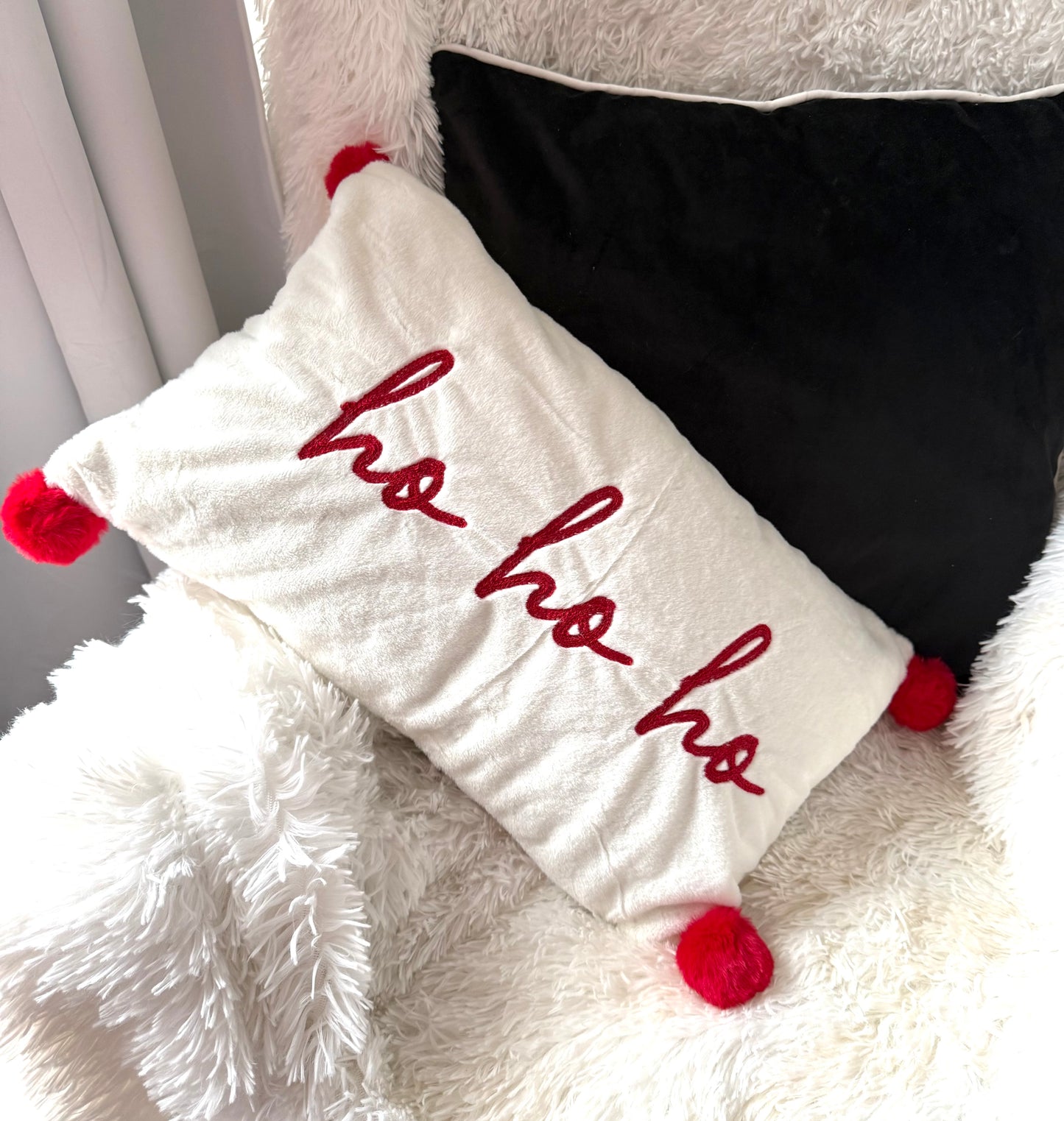 Ho Ho Ho Christmas Soft Cushion