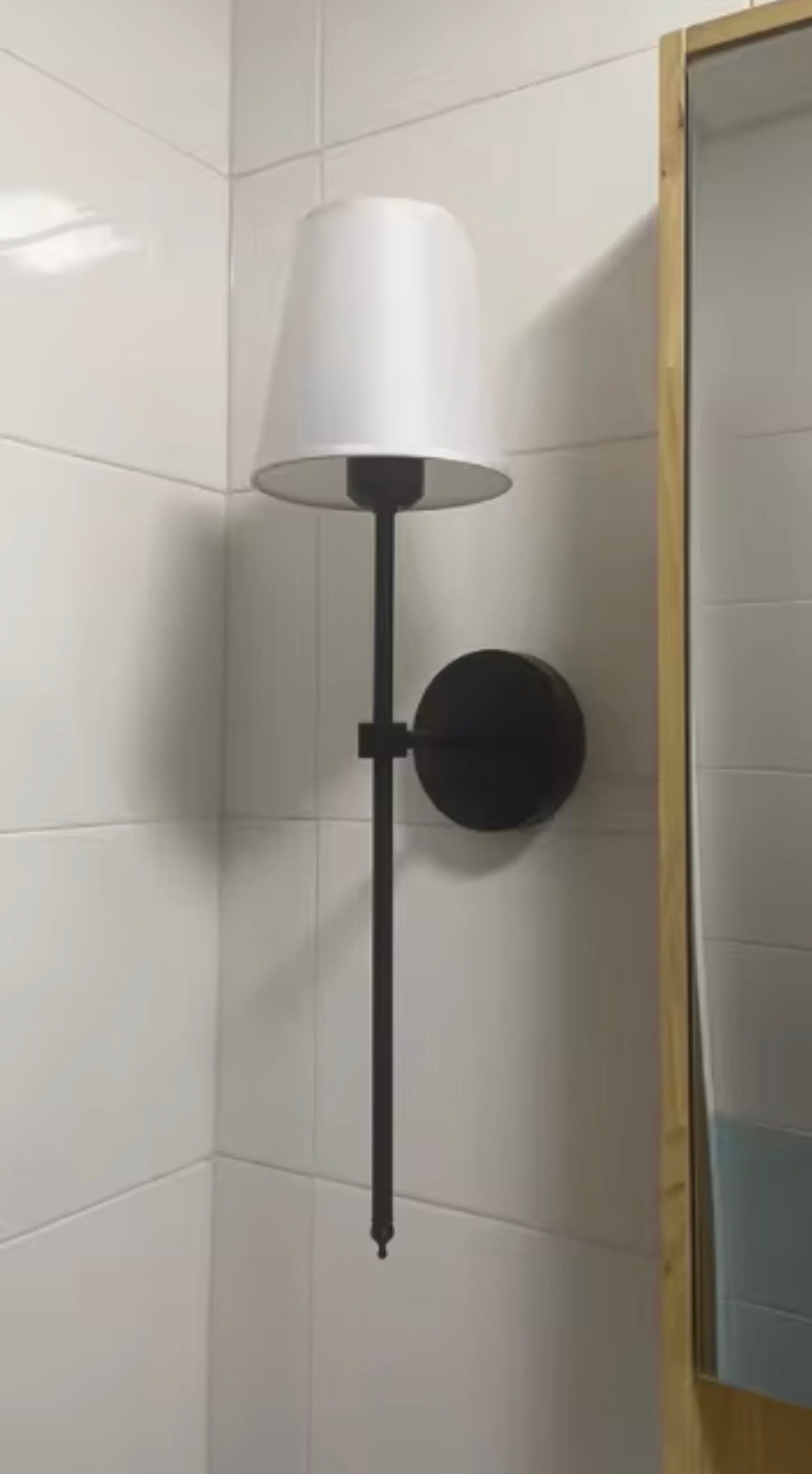The Soleil Noir LED Wall Light