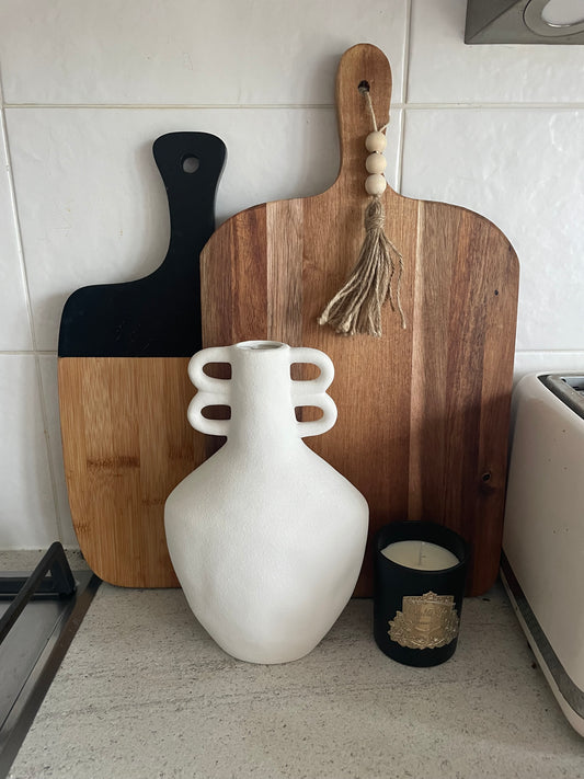 The Elias Hand Made Ceramic Stone Vase