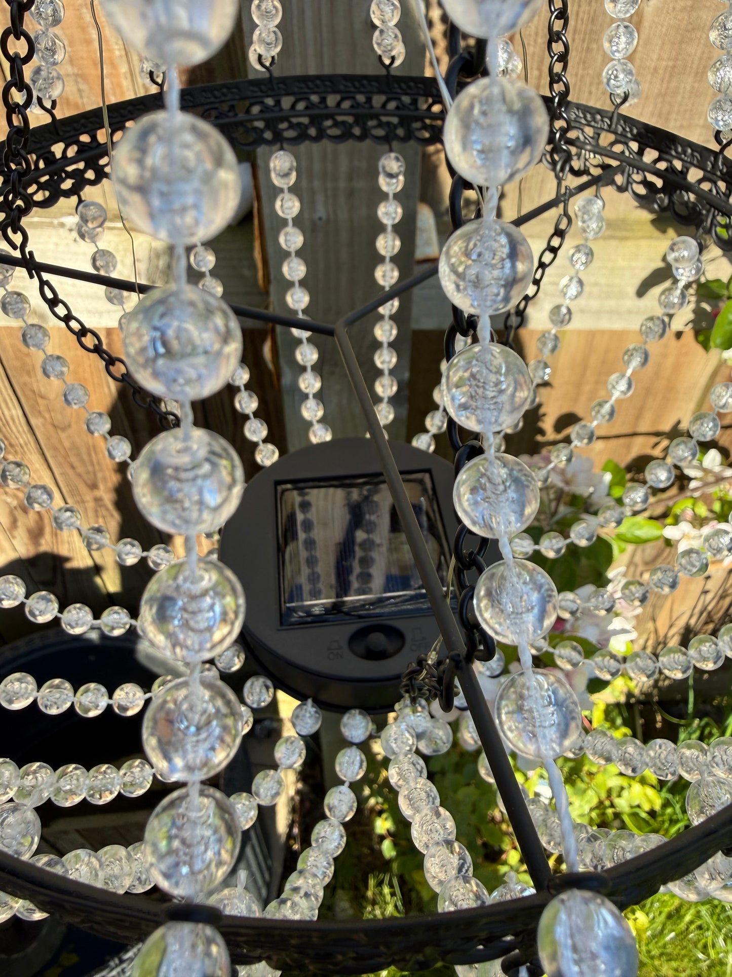 Solar Garden Chandelier