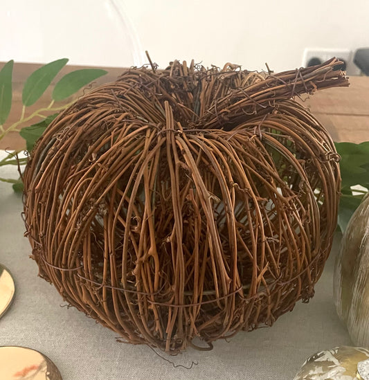 Rattan / Wicker Pumpkins