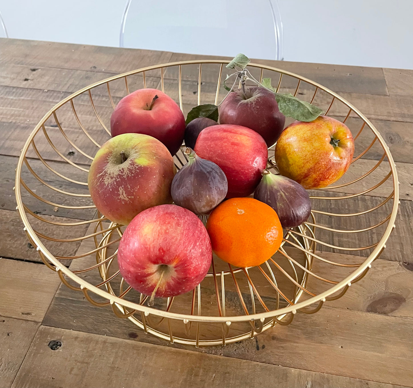 The Constantine Gold Metal Fruit Bowl