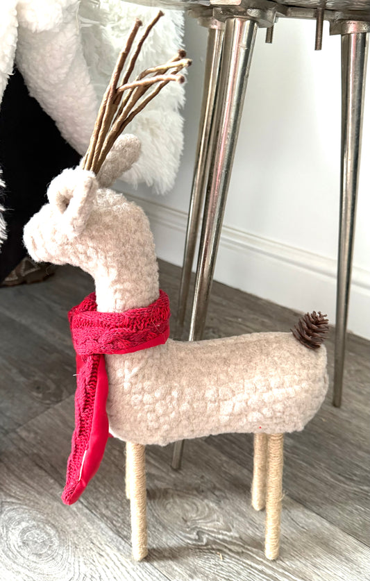 Tall Scandi Deer Decoration