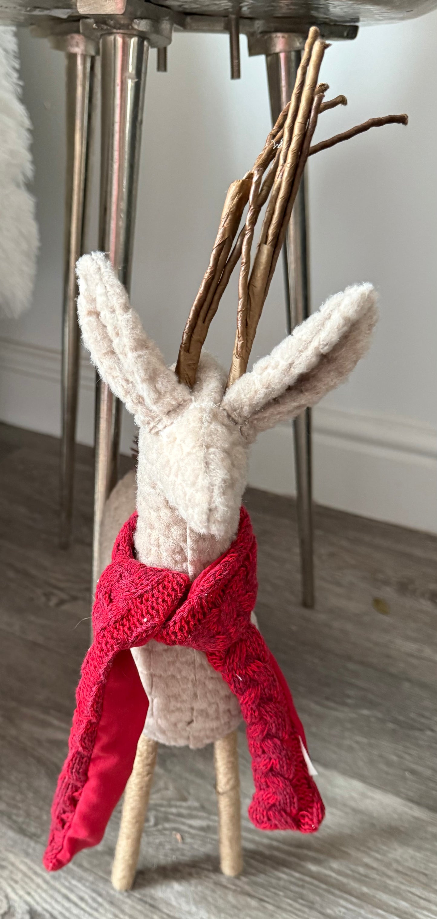 Tall Scandi Deer Decoration