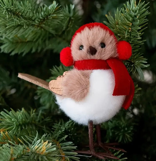 Ronnie The Robin Christmas Decoration
