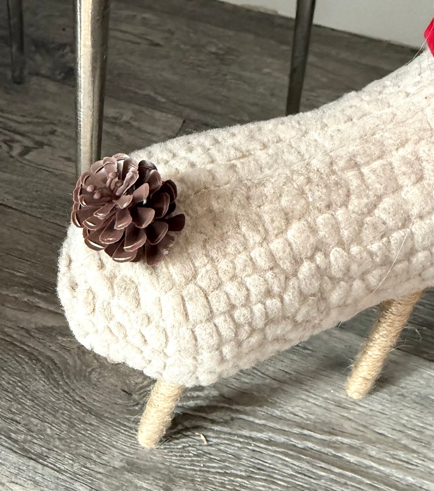 Tall Scandi Deer Decoration