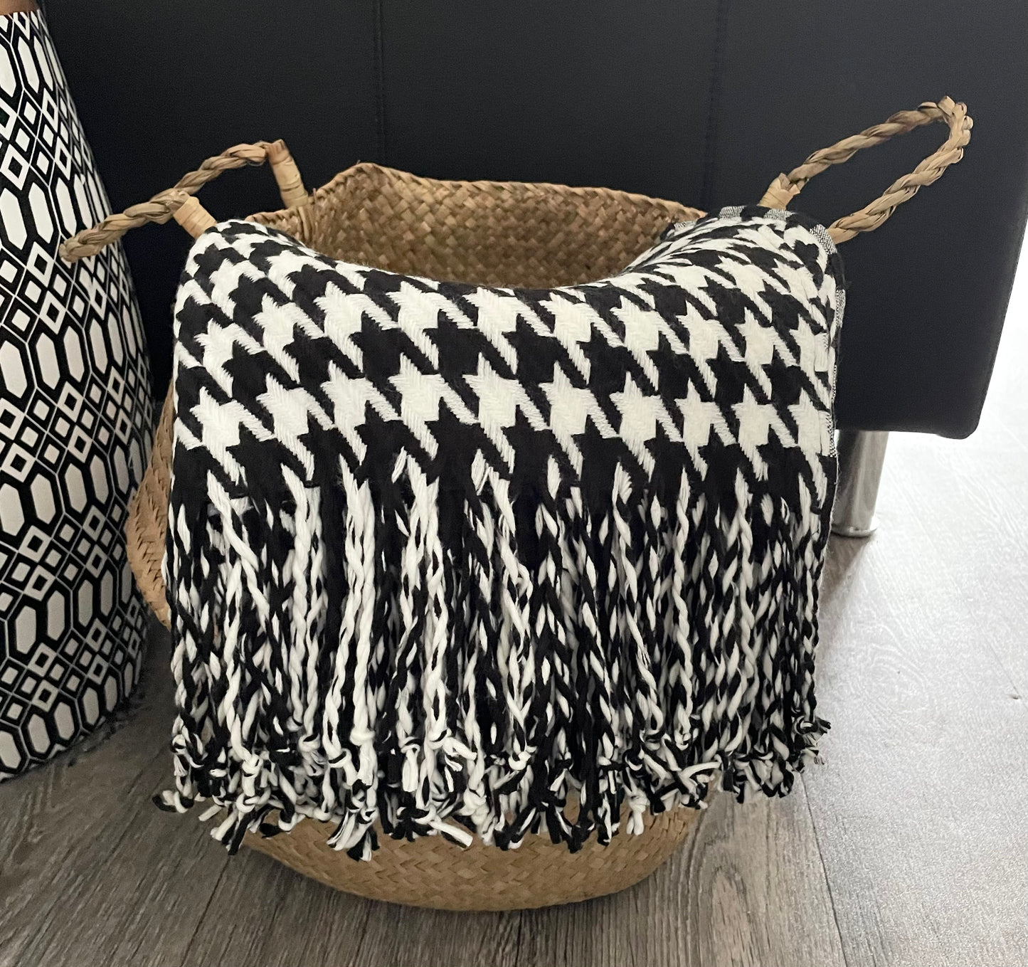 Large Seagrass Storage/ Blanket Basket