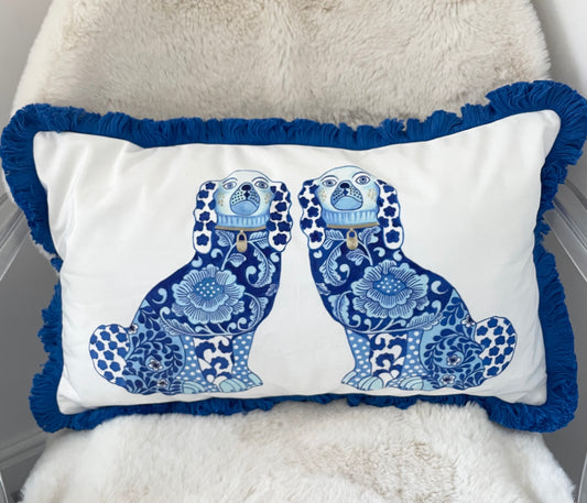 Chinese Foo Dog Cushion