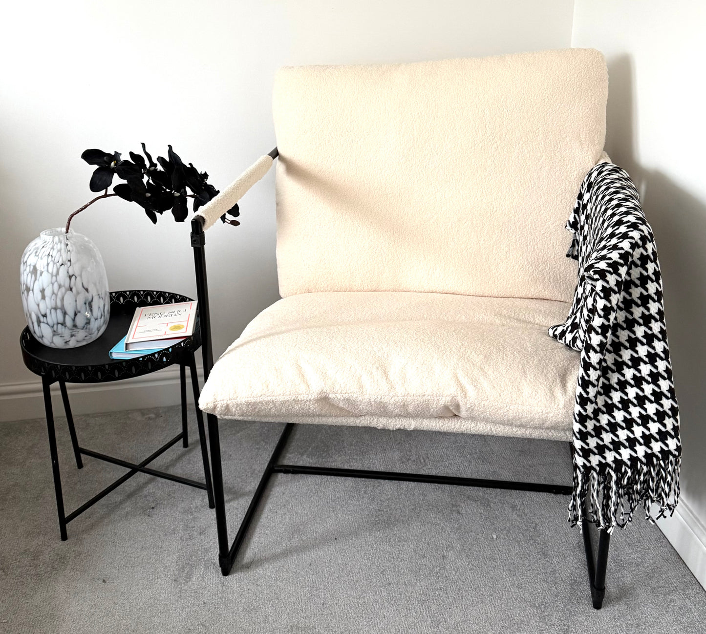 The Brooklyn Boucle Accent Chair