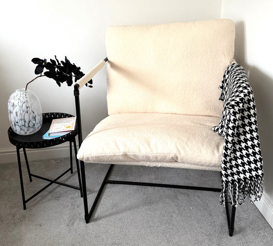 The Brooklyn Boucle Accent Chair
