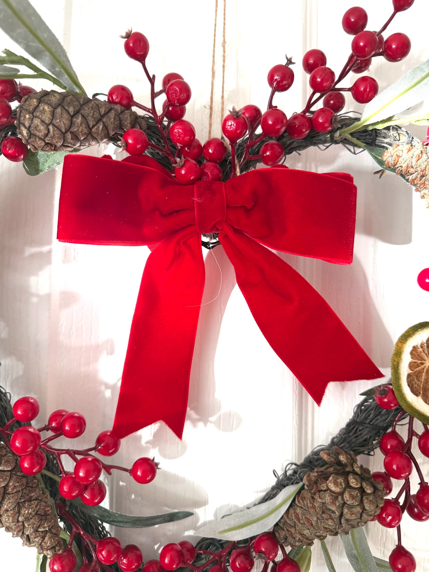 Heart Shaped Berry Wreath