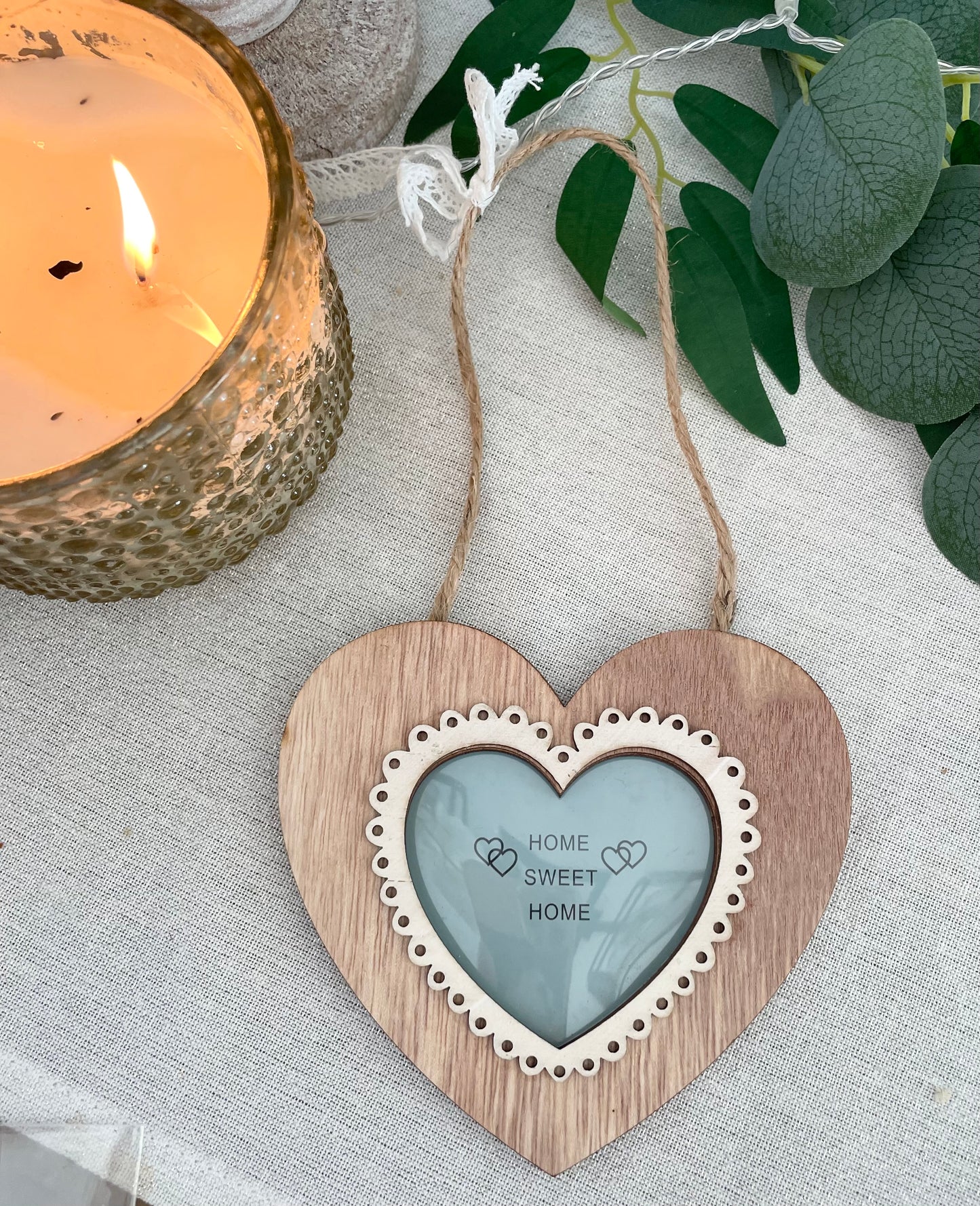 Small Heart Shape Hanging Frame