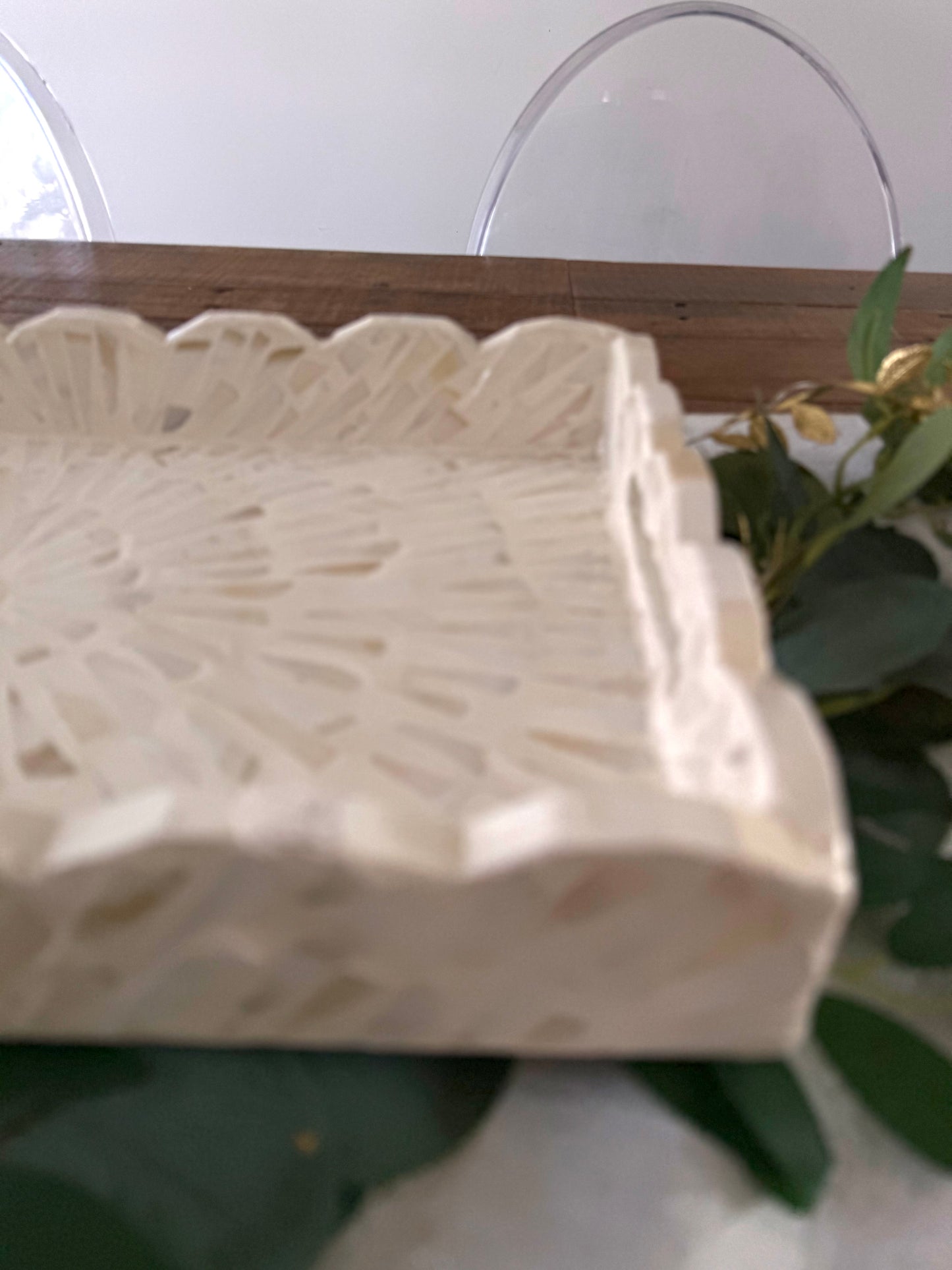 The Belize Mother of Pearl Handmade Tray