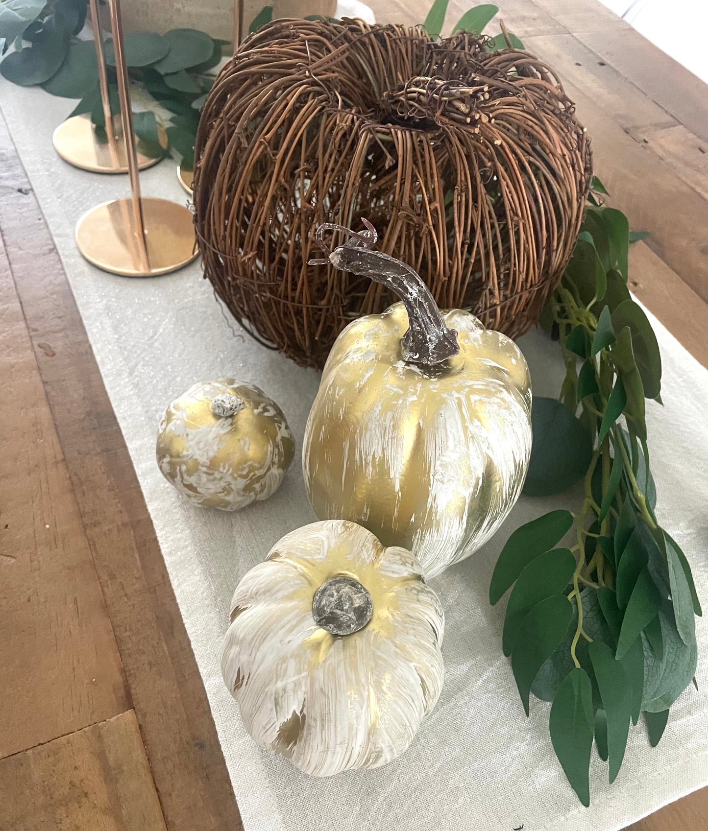 Rattan / Wicker Pumpkins