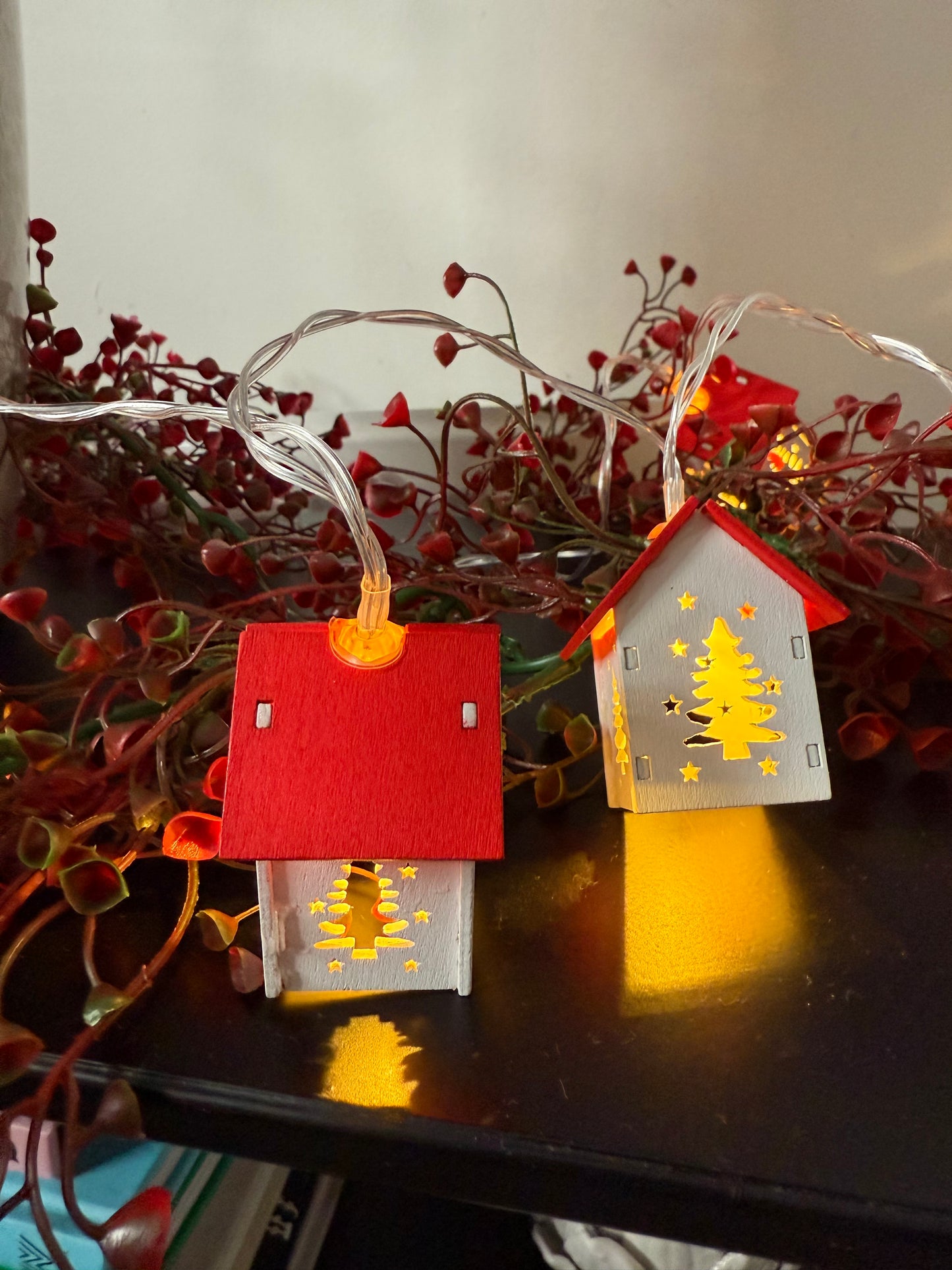 Christmas House LED Garland