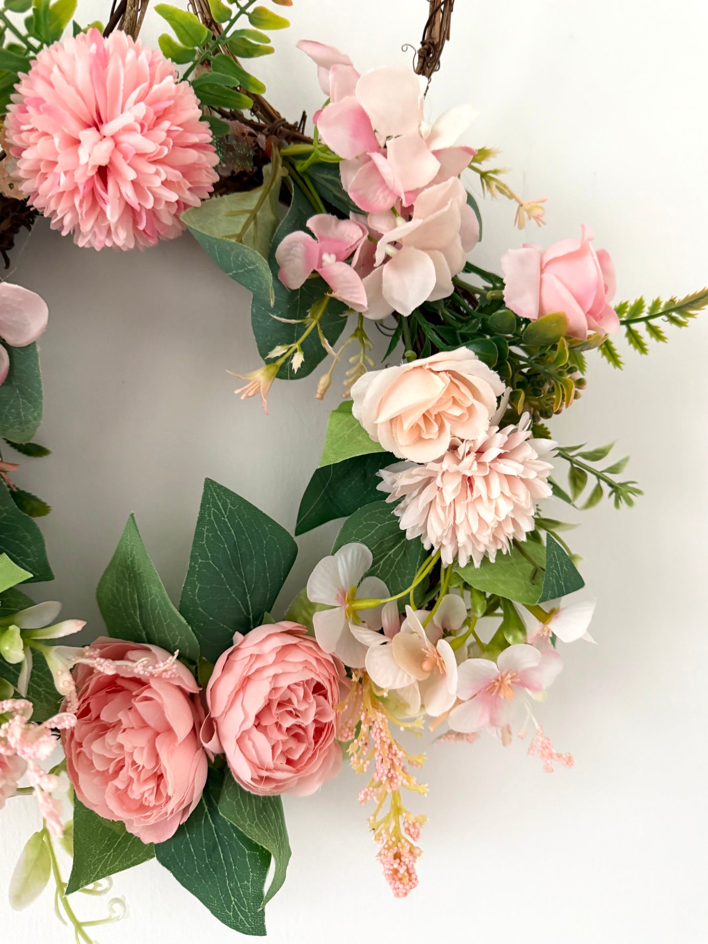 Bunny Artificial Door Wreath