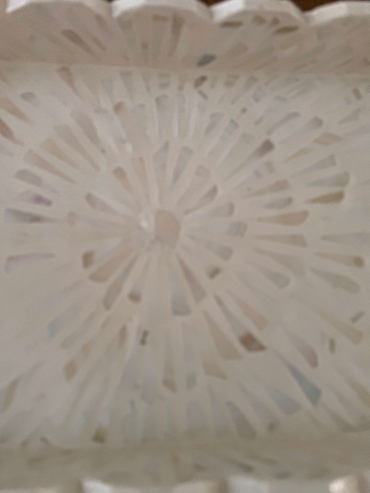 The Belize Mother of Pearl Handmade Tray