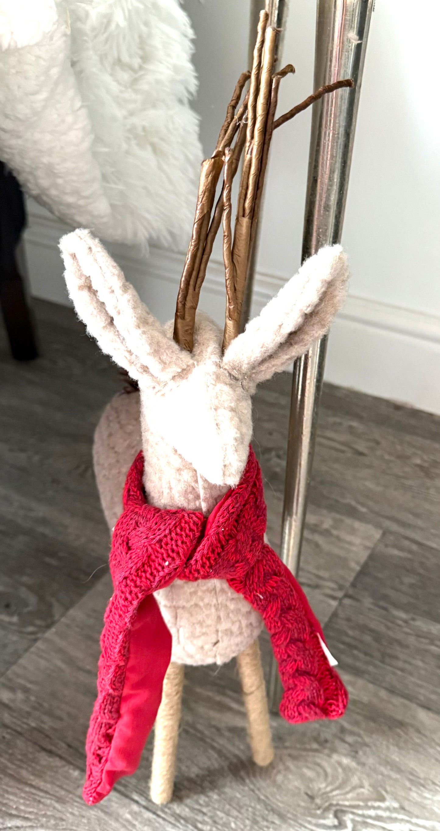 Tall Scandi Deer Decoration