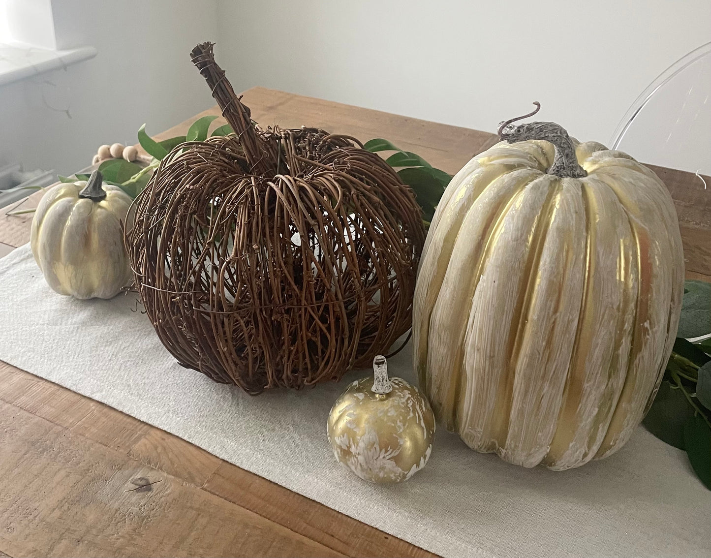 Rattan / Wicker Pumpkins