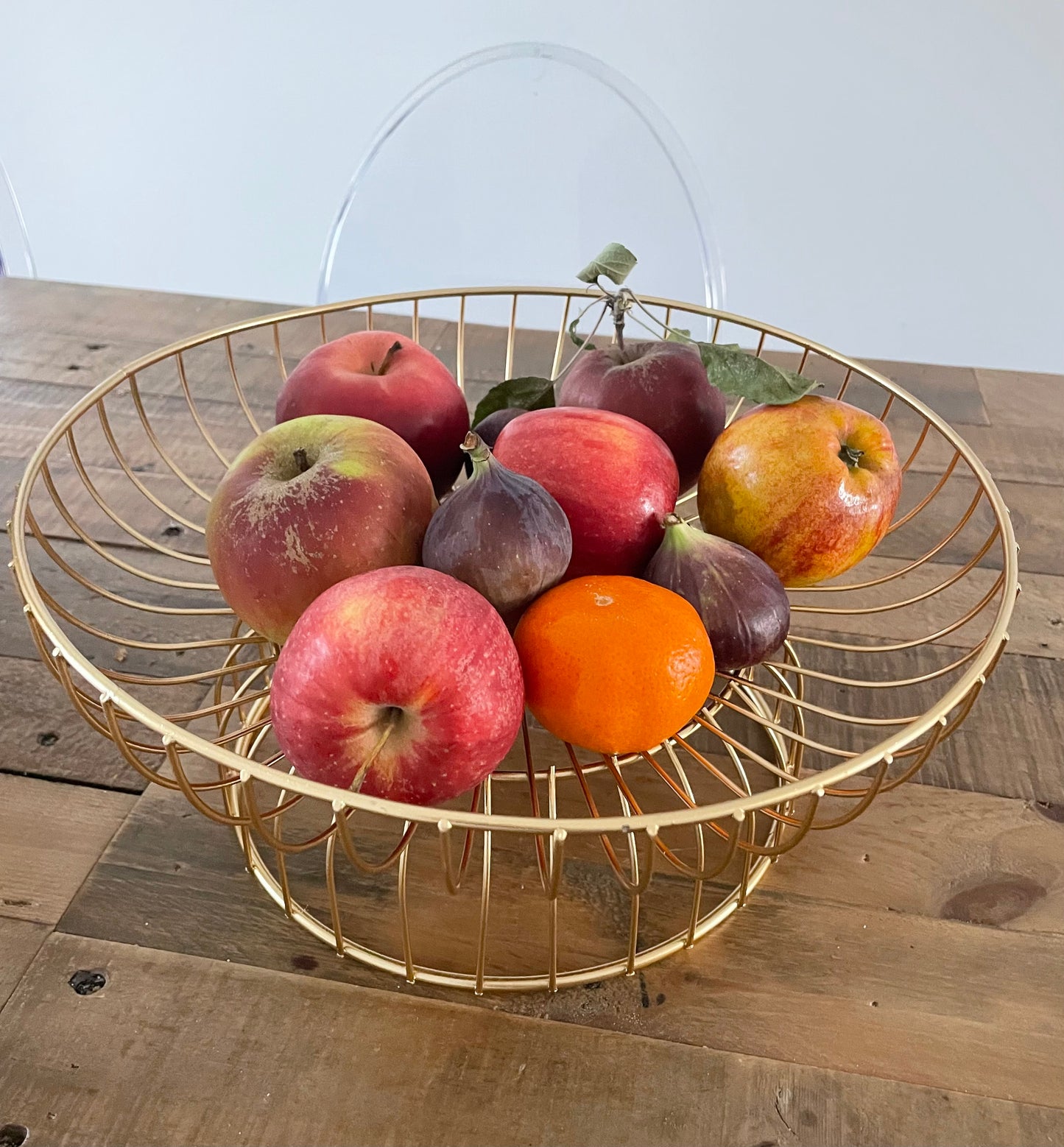 The Constantine Gold Metal Fruit Bowl