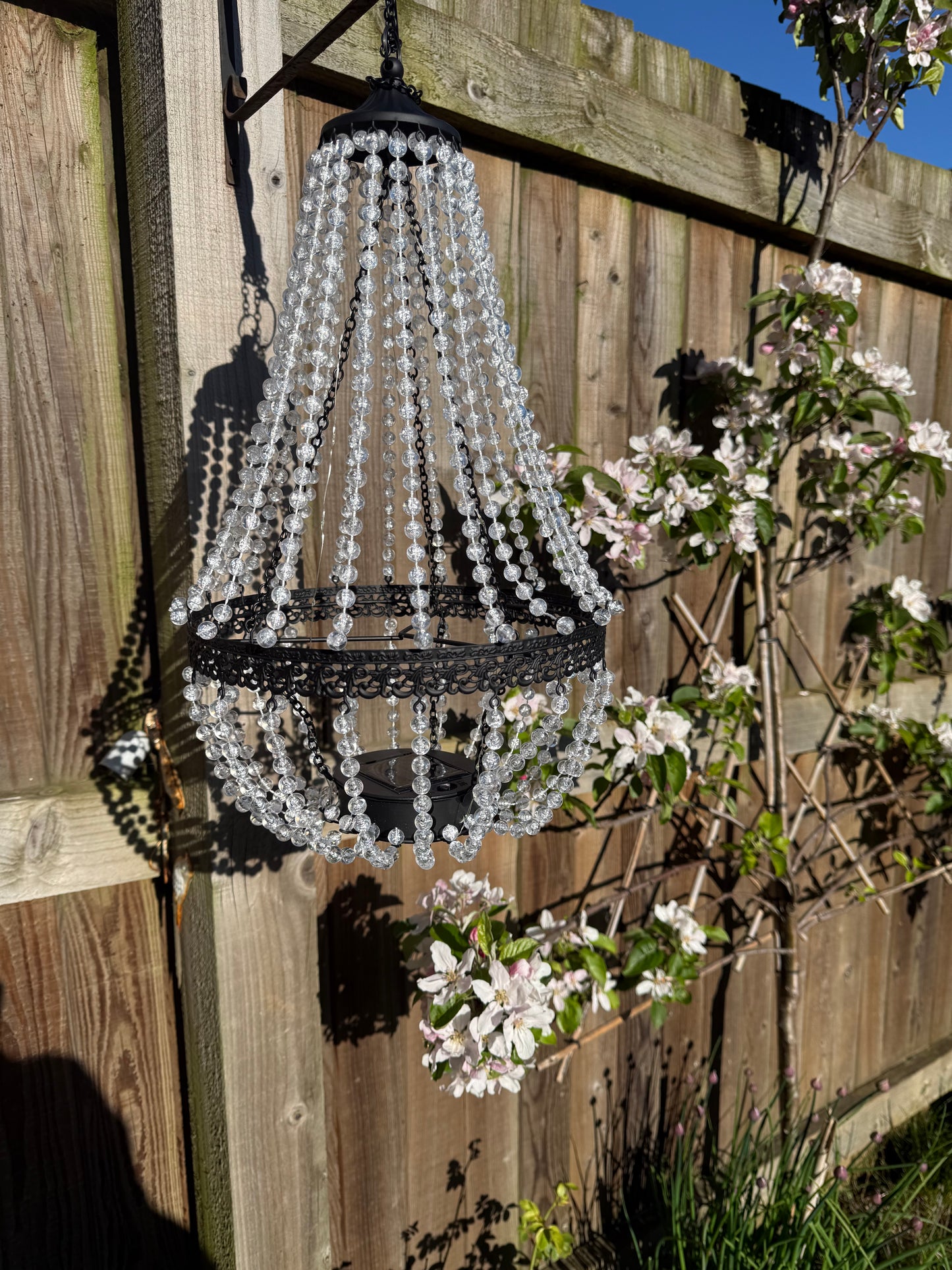 Solar Garden Chandelier