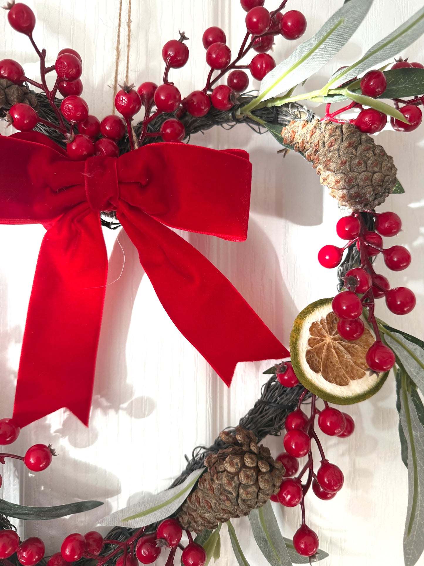 Heart Shaped Berry Wreath