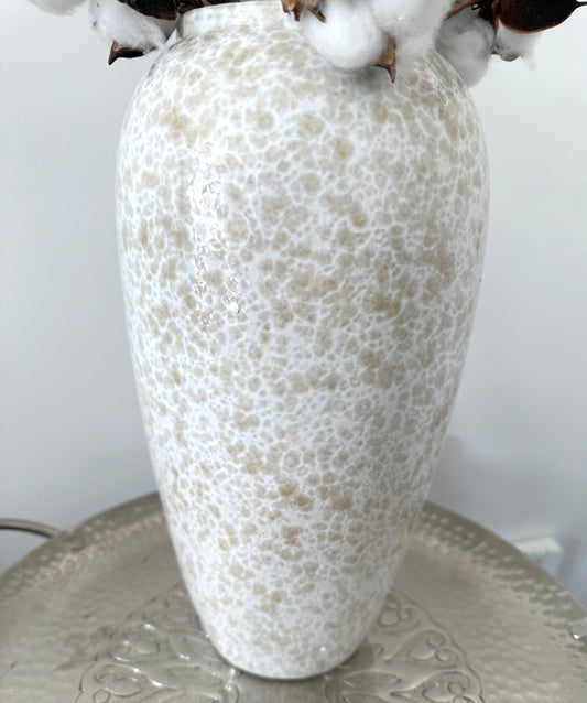 The Arachon Tall Glazed Ceramic Vase