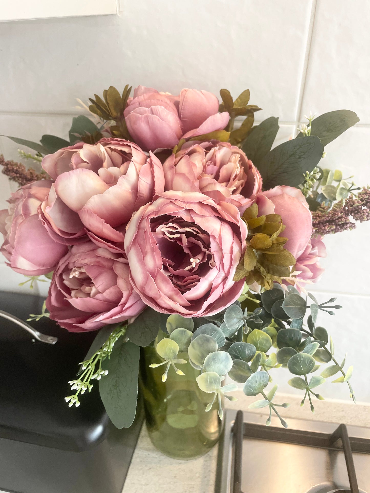 The Orsay Pink Artificial Rose Bouquet