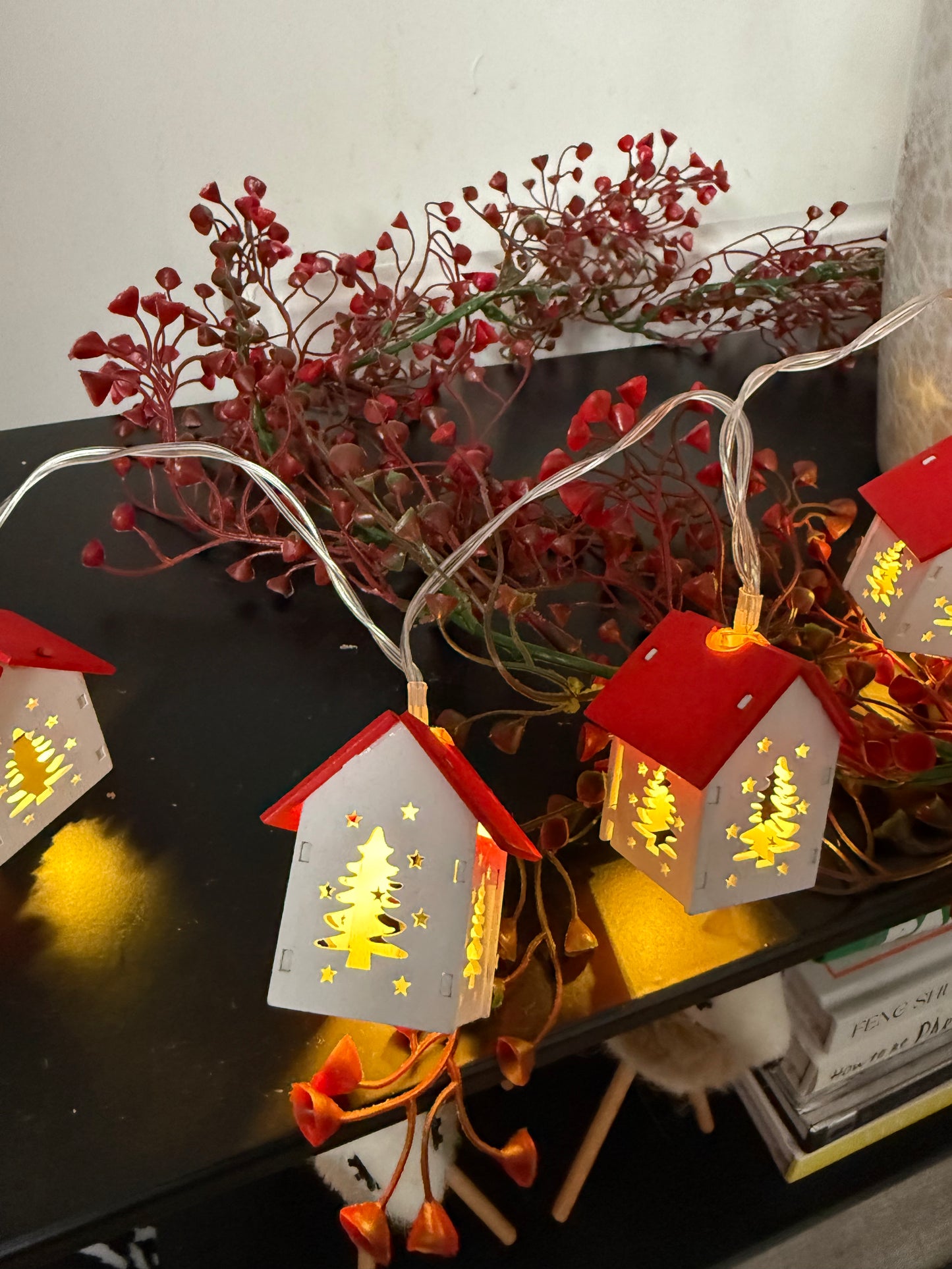 Christmas House LED Garland