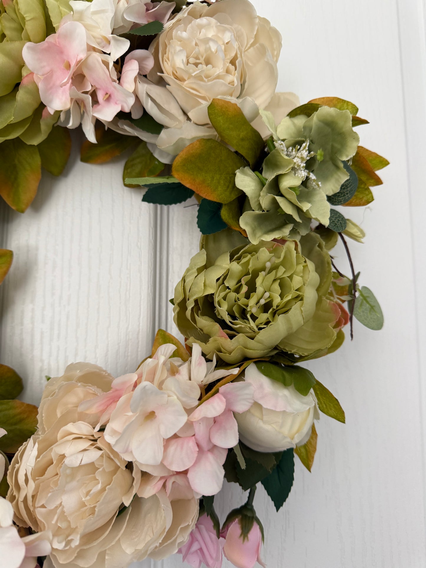The MayFair Peony Door Wreath